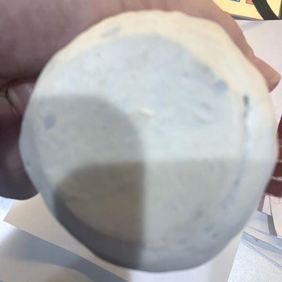 Kevin Smith Snowman Figure Folk Art Black Hat Scarf Snowflake Wand Glittered 6” - Picture 8 of 9